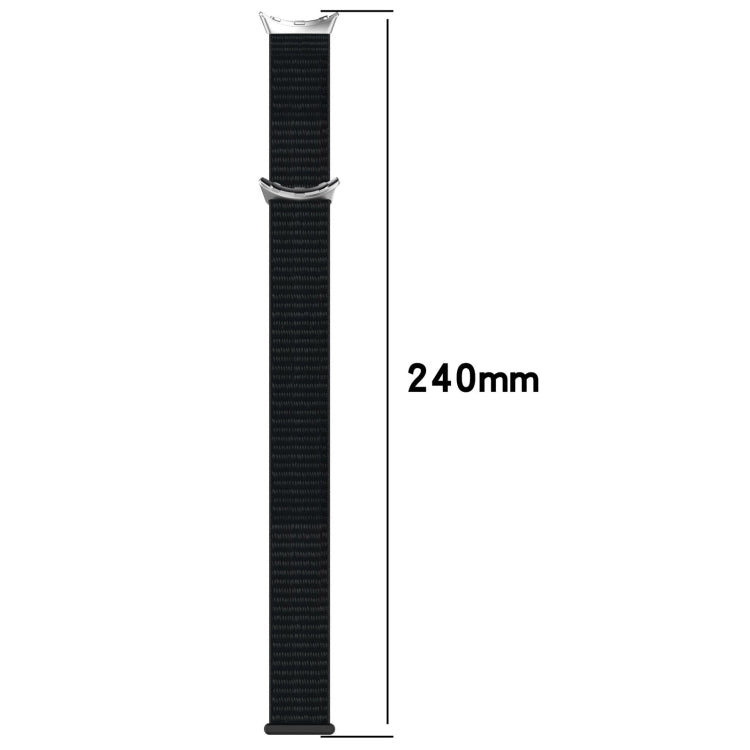 Bracelet de montre en nylon tissé, For Google Pixel Watch 4 / 3 / 2 / 1 41mm