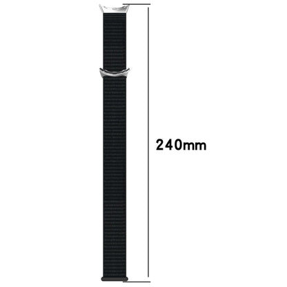 Bracelet de montre en nylon tissé, For Google Pixel Watch 4 / 3 / 2 / 1 41mm