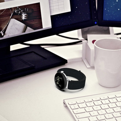 Bracelet de montre en nylon tissé, For Google Pixel Watch 4 / 3 / 2 / 1 41mm