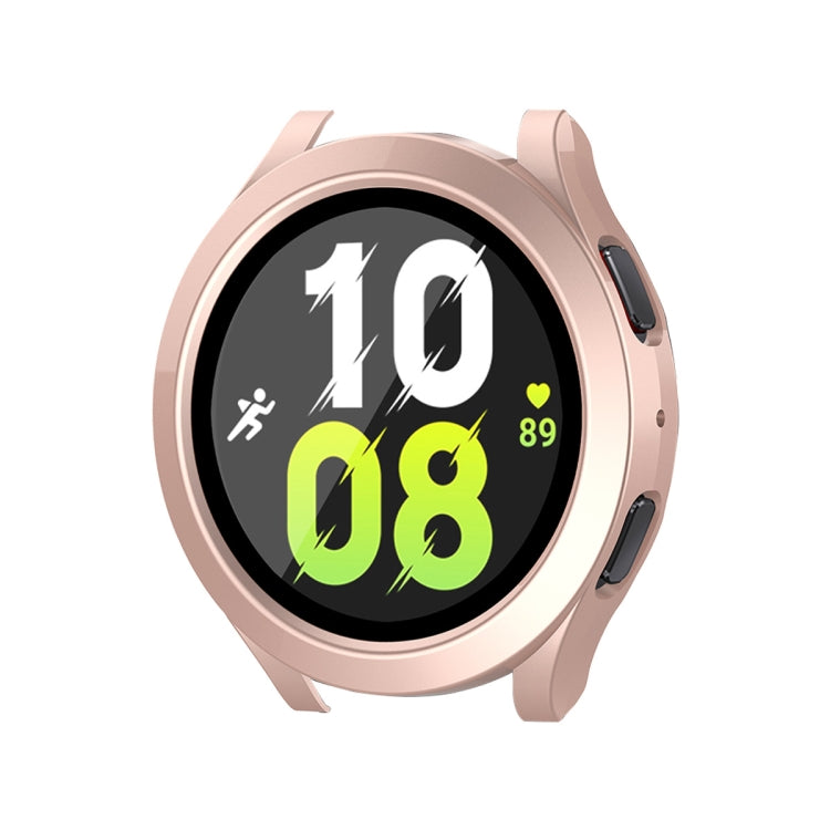 Pour Samsung Galaxy Watch4 / 5 40mm ENKAY Hat-Prince Étanche Couverture Complète PC Cadre + 9H Boîtier En Verre Trempé