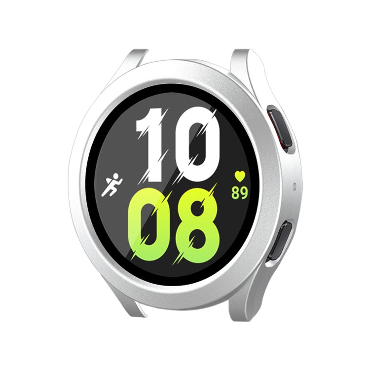Pour Samsung Galaxy Watch4 / 5 40mm ENKAY Hat-Prince Étanche Couverture Complète PC Cadre + 9H Boîtier En Verre Trempé
