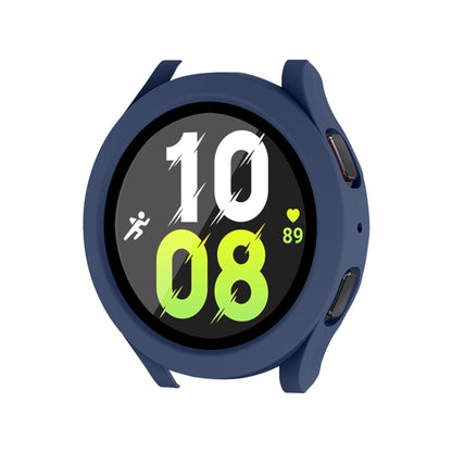 Pour Samsung Galaxy Watch4/5 44mm ENKAY Chapeau-Prince Étanche Couverture Complète PC Cadre + 9H Boîtier En Verre Trempé