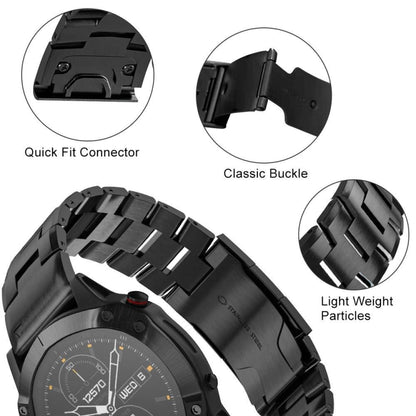 Bracelet de montre à dégagement rapide en alliage de titane de 26 mm, For Garmin Fenix 7X, For Garmin Fenix 7X Solar, For Garmin Tactix Delta, For Garmin Tactix 7, For Garmin Tactix 7 Pro, For Garmin Enduro 2, For Garmin Enduro, For Garmin Fenix 6X Pro...