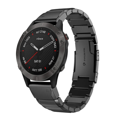 Bracelet de montre en acier inoxydable écaille de tortue 22 mm, For Garmin Fenix 7, For Garmin Fenix 7 Solar, For Garmin Fenix 7 Sapphire Solar, For Garmin EPIX Gen 2, For Garmin Approach S62, For Garmin Fenix 6 GPS, For Garmin Fenix 6 Pro GPS         ...