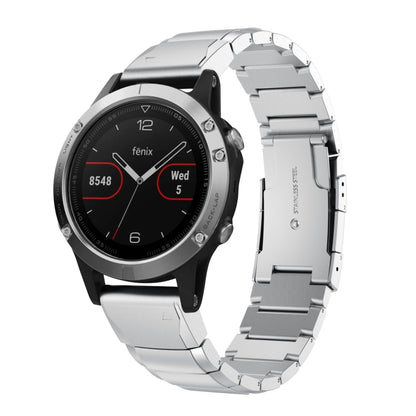 Bracelet de montre en acier inoxydable écaille de tortue 22 mm, For Garmin Fenix 7, For Garmin Fenix 7 Solar, For Garmin Fenix 7 Sapphire Solar, For Garmin EPIX Gen 2, For Garmin Approach S62, For Garmin Fenix 6 GPS, For Garmin Fenix 6 Pro GPS         ...