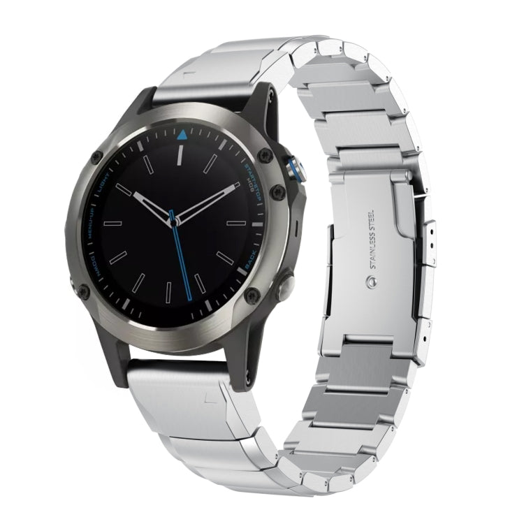 Bracelet de montre en acier inoxydable écaille de tortue 22 mm, For Garmin Fenix 7, For Garmin Fenix 7 Solar, For Garmin Fenix 7 Sapphire Solar, For Garmin EPIX Gen 2, For Garmin Approach S62, For Garmin Fenix 6 GPS, For Garmin Fenix 6 Pro GPS         ...