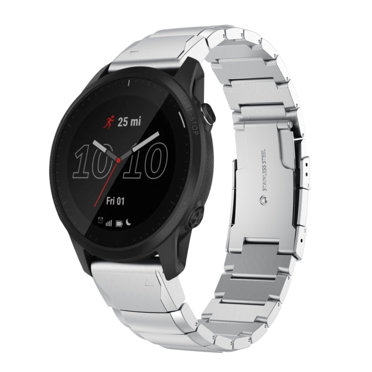 Bracelet de montre en acier inoxydable écaille de tortue 22 mm, For Garmin Fenix 7, For Garmin Fenix 7 Solar, For Garmin Fenix 7 Sapphire Solar, For Garmin EPIX Gen 2, For Garmin Approach S62, For Garmin Fenix 6 GPS, For Garmin Fenix 6 Pro GPS         ...
