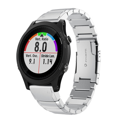 Bracelet de montre en acier inoxydable écaille de tortue 22 mm, For Garmin Fenix 7, For Garmin Fenix 7 Solar, For Garmin Fenix 7 Sapphire Solar, For Garmin EPIX Gen 2, For Garmin Approach S62, For Garmin Fenix 6 GPS, For Garmin Fenix 6 Pro GPS         ...