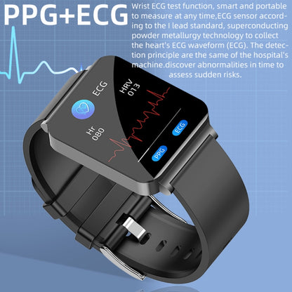 KS03 Montre intelligente à écran couleur de 1,72 pouces, prend en charge la surveillance de la fréquence cardiaque / la surveillance de la pression artérielle