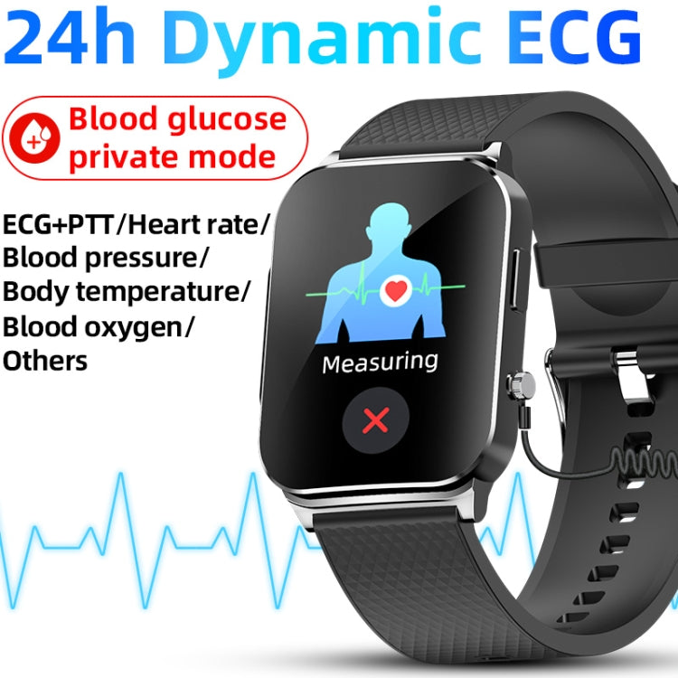 EP03 Montre intelligente à écran couleur de 1,83 pouces, prend en charge la surveillance de la fréquence cardiaque / la surveillance de la pression artérielle