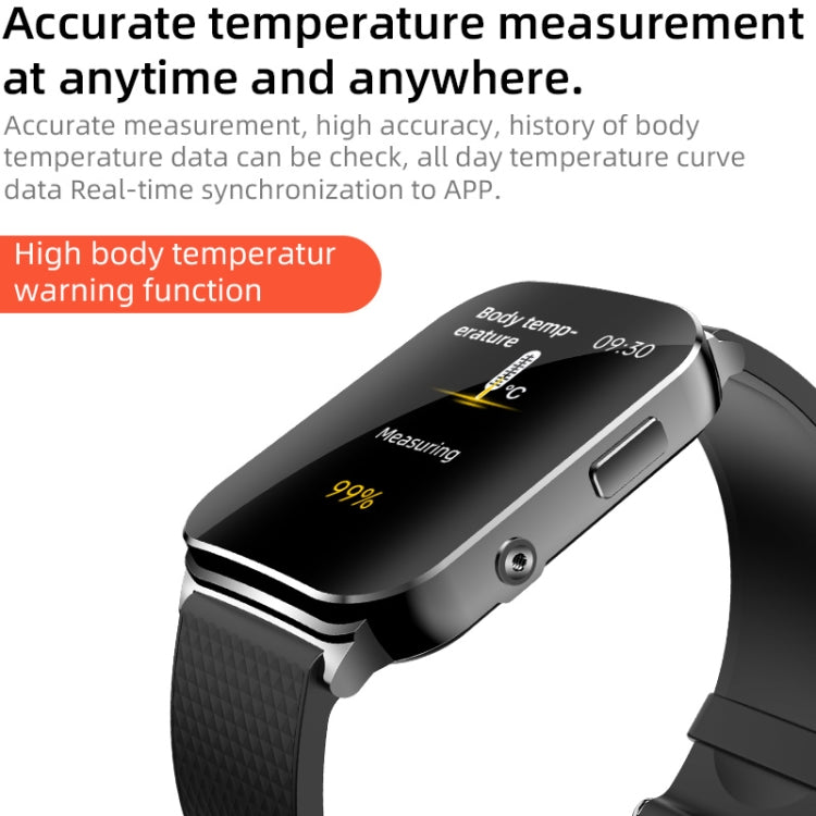 EP03 Montre intelligente à écran couleur de 1,83 pouces, prend en charge la surveillance de la fréquence cardiaque / la surveillance de la pression artérielle