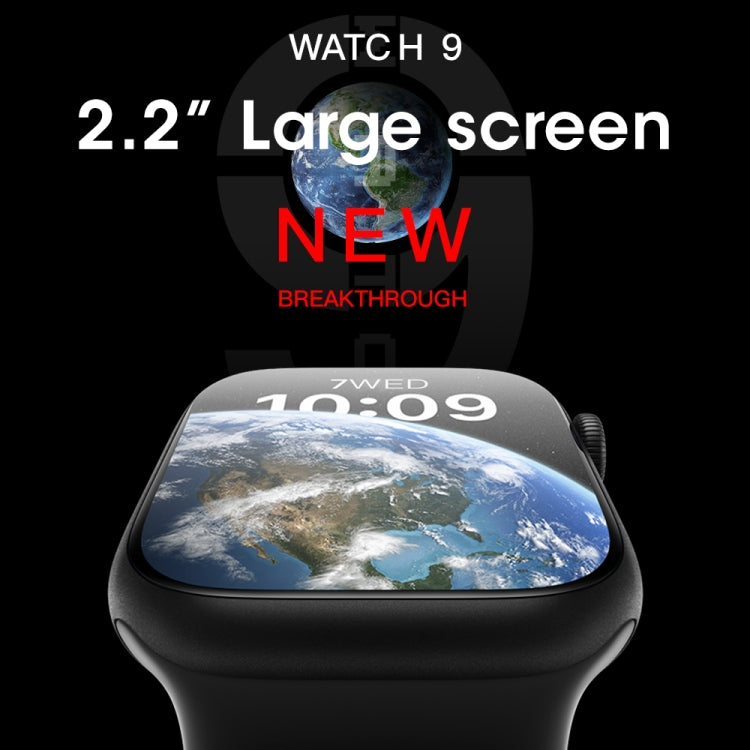 W59 Montre intelligente à écran couleur de 2,2 pouces, prend en charge la surveillance de la fréquence cardiaque / la surveillance de la pression artérielle