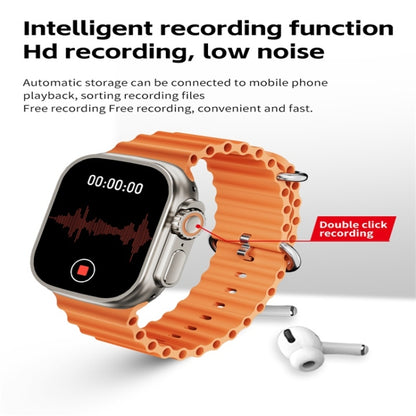 WS83 MAX ULTRA Montre intelligente à écran couleur de 2,03 pouces, prend en charge la surveillance de la fréquence cardiaque / la surveillance de la pression artérielle