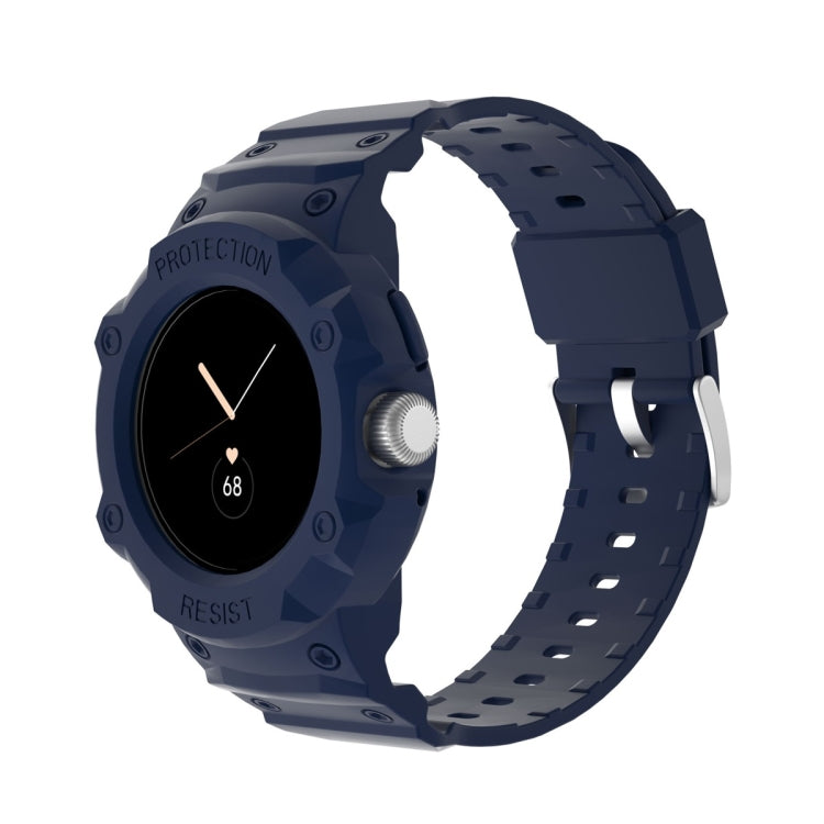 Pour Google Pixel Watch JUNSUNMAY Bracelet de montre élastique réglable en TPU intégré