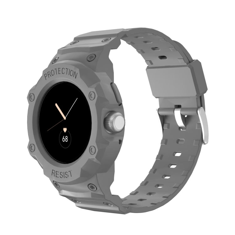 Pour Google Pixel Watch JUNSUNMAY Bracelet de montre élastique réglable en TPU intégré