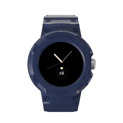 Pour Google Pixel Watch JUNSUNMAY Bracelet de montre élastique réglable en TPU intégré
