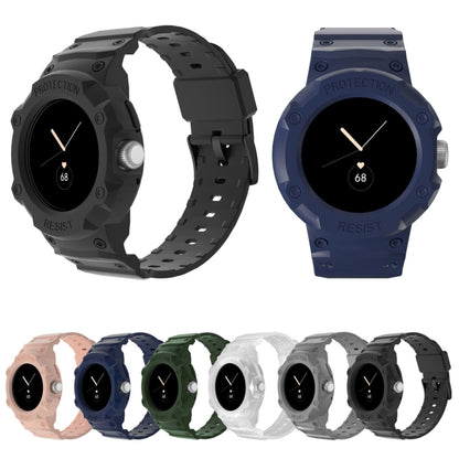 Pour Google Pixel Watch JUNSUNMAY Bracelet de montre élastique réglable en TPU intégré