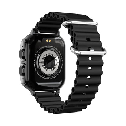 N22 Montre intelligente à écran couleur de 1,96 pouces, prend en charge la surveillance de la fréquence cardiaque / la surveillance de la pression artérielle / la surveillance de l'oxygène sanguin