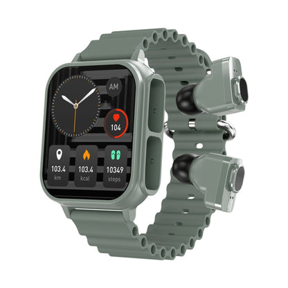 N22 Montre intelligente à écran couleur de 1,96 pouces, prend en charge la surveillance de la fréquence cardiaque / la surveillance de la pression artérielle / la surveillance de l'oxygène sanguin