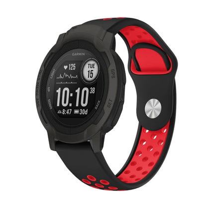 Bracelet de montre en silicone respirant sport 22 mm, For Garmin Forerunner 965, For Garmin Instinct 2, For Garmin Instinct, For Garmin Descent G1