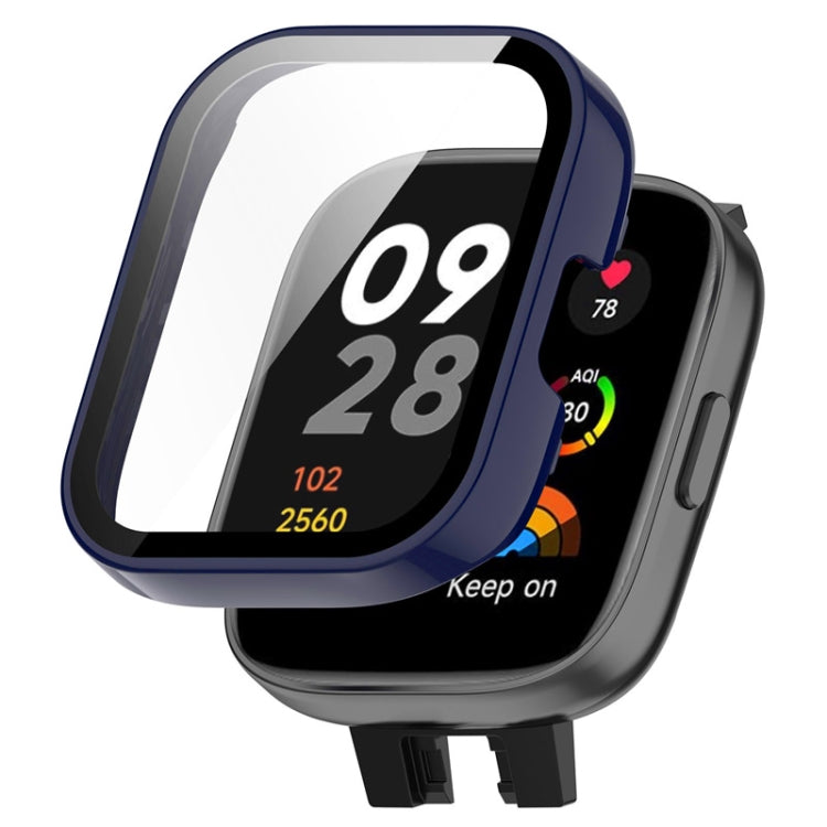 Pour Redmi Watch 3 ENKAY Hat-Prince Cadre PC à couverture complète + boîtier de montre en verre trempé