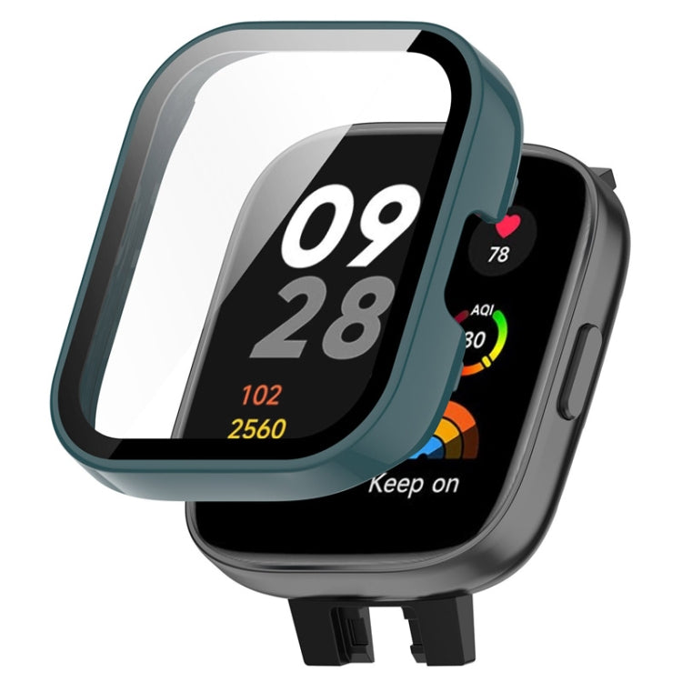 Pour Redmi Watch 3 ENKAY Hat-Prince Cadre PC à couverture complète + boîtier de montre en verre trempé