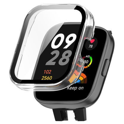 Pour Redmi Watch 3 ENKAY Hat-Prince Cadre PC à couverture complète + boîtier de montre en verre trempé