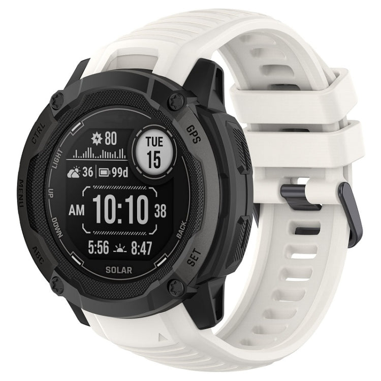 Bracelet de montre de rechange en silicone sport, For Garmin Instinct 2X