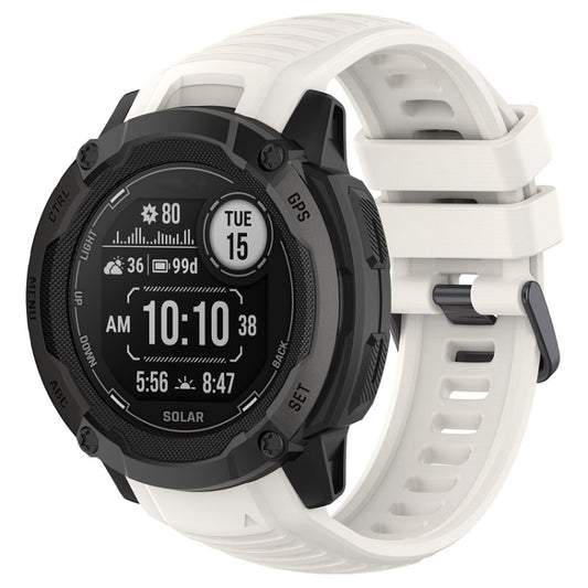 Bracelet de montre de rechange en silicone sport, For Garmin Instinct 2X