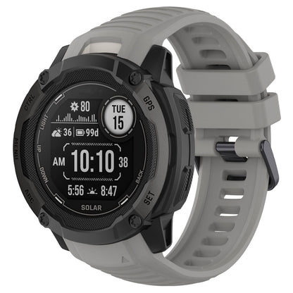 Bracelet de montre de rechange en silicone sport, For Garmin Instinct 2X