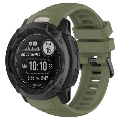 Bracelet de montre de rechange en silicone sport, For Garmin Instinct 2X