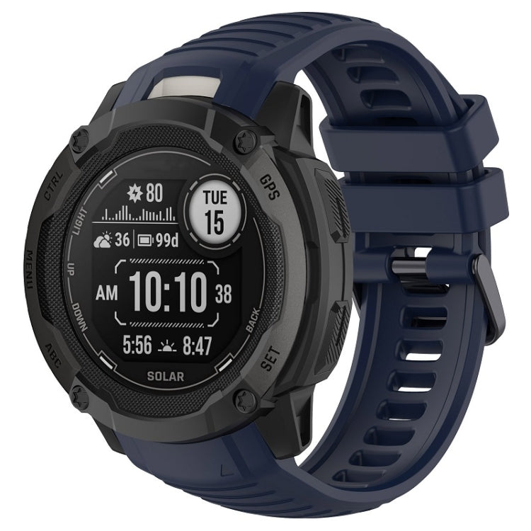 Bracelet de montre de rechange en silicone sport, For Garmin Instinct 2X