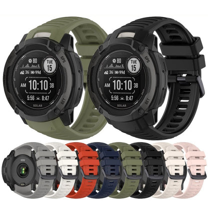 Bracelet de montre de rechange en silicone sport, For Garmin Instinct 2X