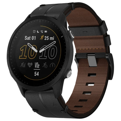 Bracelet de montre texturé en cuir de 22 mm, For Garmin Fenix E 47mm, For Garmin Fenix 8 MIP 47mm, For Garmin Fenix 8 AMOLED 47mm, For Garmin Fenix 7 Pro 47mm, For Garmin Epix Pro 47mm, For Garmin MARQ Athlete Gen 2, For Garmin MARQ Commander          ...