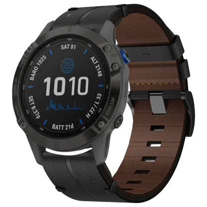 Bracelet de montre texturé en cuir de 22 mm, For Garmin Fenix E 47mm, For Garmin Fenix 8 MIP 47mm, For Garmin Fenix 8 AMOLED 47mm, For Garmin Fenix 7 Pro 47mm, For Garmin Epix Pro 47mm, For Garmin MARQ Athlete Gen 2, For Garmin MARQ Commander          ...