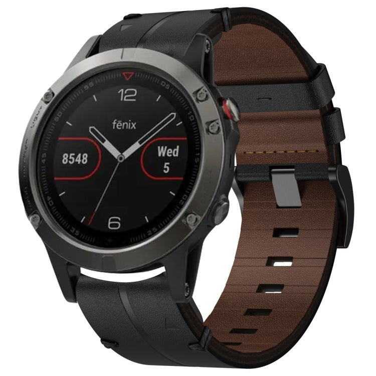 Bracelet de montre texturé en cuir de 22 mm, For Garmin Fenix E 47mm, For Garmin Fenix 8 MIP 47mm, For Garmin Fenix 8 AMOLED 47mm, For Garmin Fenix 7 Pro 47mm, For Garmin Epix Pro 47mm, For Garmin MARQ Athlete Gen 2, For Garmin MARQ Commander          ...