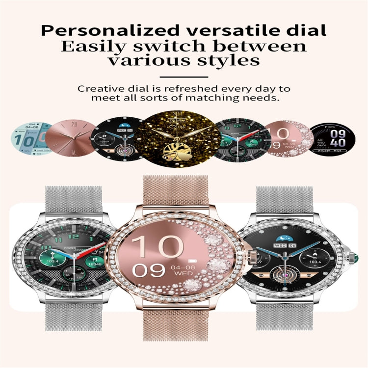NX19 1.3 pouces IP68 montre intelligente à écran couleur étanche, prise en charge de la fréquence cardiaque/pression artérielle/surveillance de l'oxygène sanguin