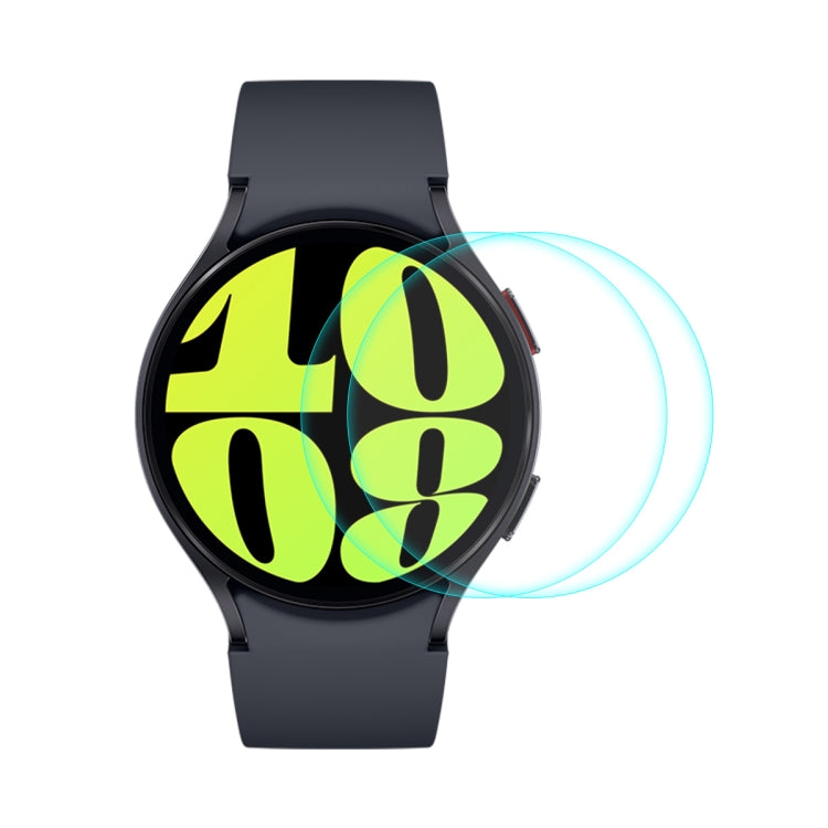 2pcs ENKAY 0.2mm 9H Film de protection d'écran en verre trempé, For Galaxy Watch Ultra2 2026 / 2025 / 1 2024, For Galaxy Watch9 / 8 44mm, For Galaxy Watch9 / 8 40mm, For Galaxy Watch6 Classic / Ultra 47mm, For Galaxy Watch6 / Watch7 44mm               ...