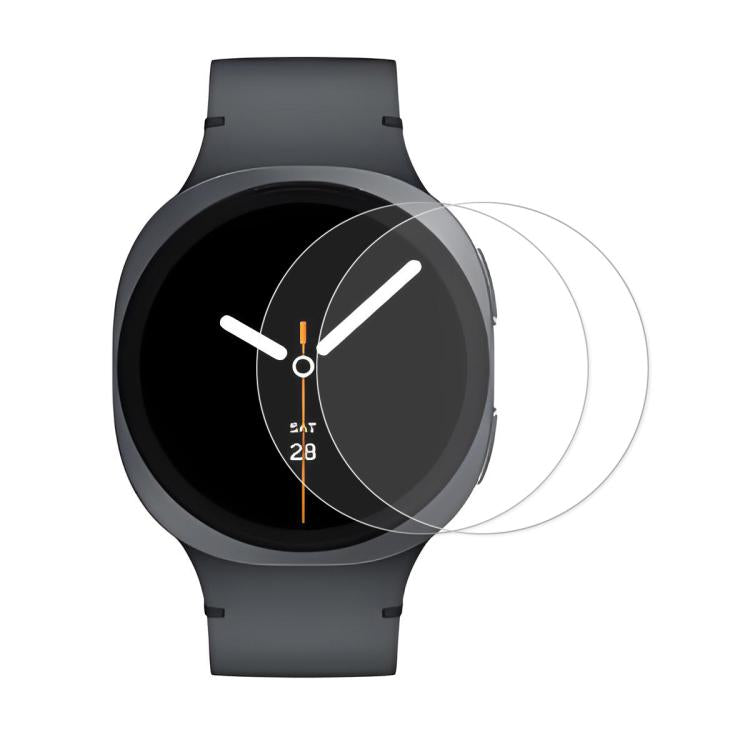 2pcs ENKAY 0.2mm 9H Film de protection d'écran en verre trempé, For Galaxy Watch Ultra2 2026 / 2025 / 1 2024, For Galaxy Watch9 / 8 44mm, For Galaxy Watch9 / 8 40mm, For Galaxy Watch6 Classic / Ultra 47mm, For Galaxy Watch6 / Watch7 44mm               ...