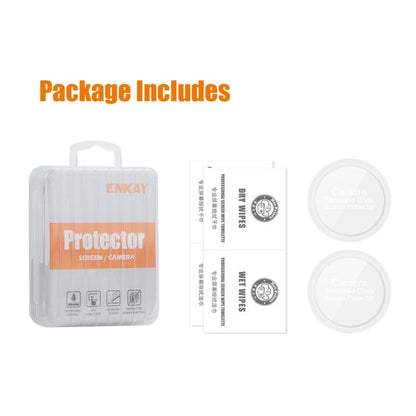 2pcs ENKAY 0.2mm 9H Film de protection d'écran en verre trempé, For Galaxy Watch Ultra2 2026 / 2025 / 1 2024, For Galaxy Watch9 / 8 44mm, For Galaxy Watch9 / 8 40mm, For Galaxy Watch6 Classic / Ultra 47mm, For Galaxy Watch6 / Watch7 44mm               ...