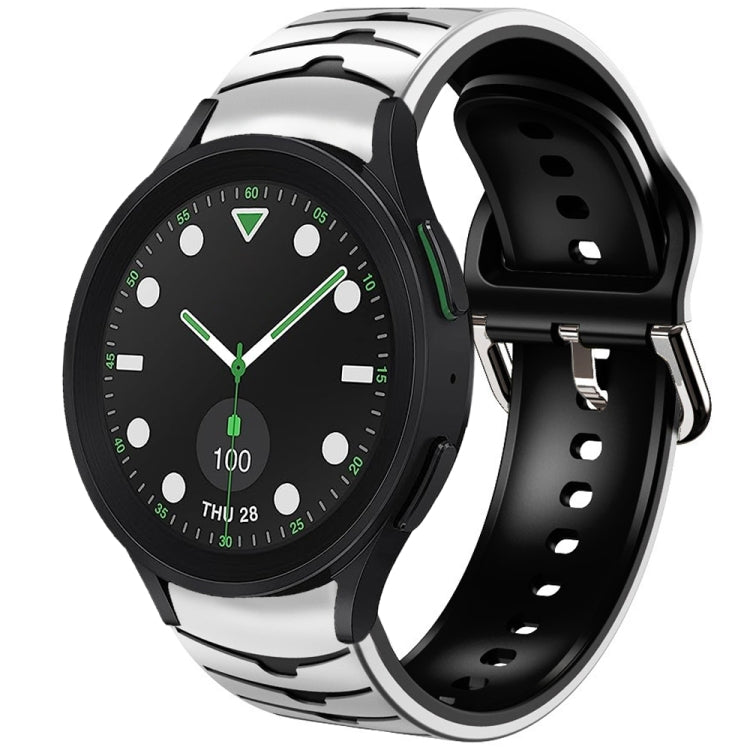 Bracelet de montre en silicone à texture incurvée, For Samsung Galaxy watch 5 Pro Golf Edition, For Samsung Galaxy watch 5 Golf Edition