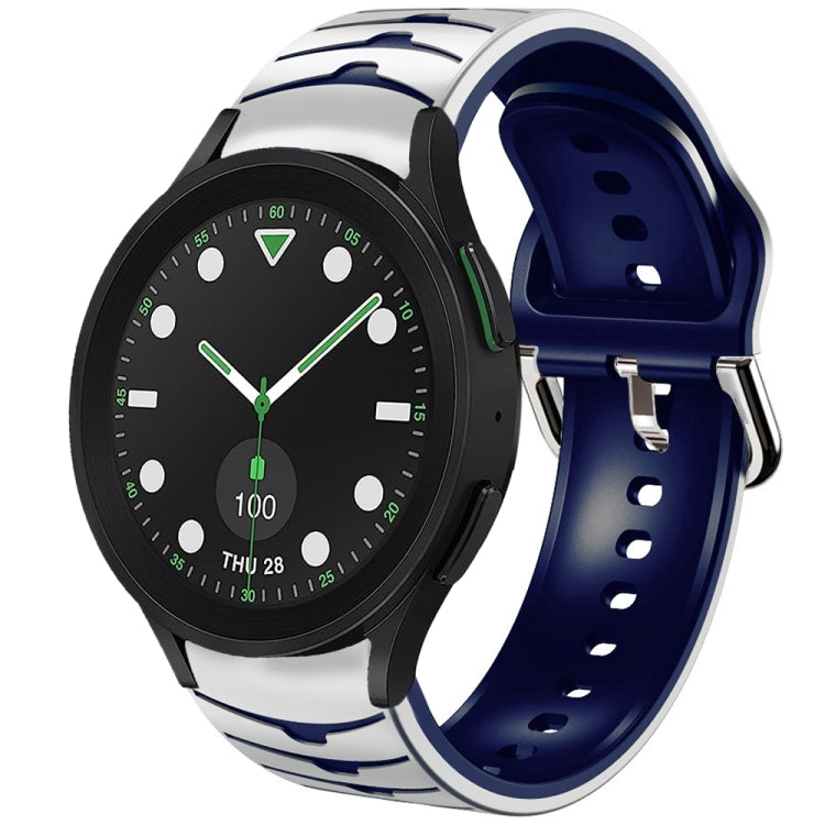 Bracelet de montre en silicone à texture incurvée, For Samsung Galaxy watch 5 Pro Golf Edition, For Samsung Galaxy watch 5 Golf Edition