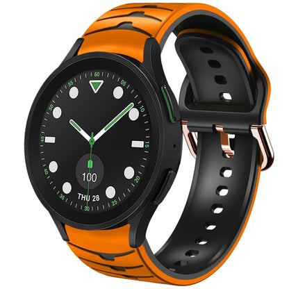 Bracelet de montre en silicone à texture incurvée, For Samsung Galaxy watch 5 Pro Golf Edition, For Samsung Galaxy watch 5 Golf Edition