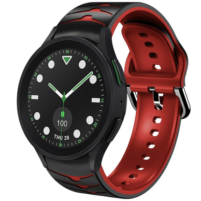 Bracelet de montre en silicone à texture incurvée, For Samsung Galaxy watch 5 Pro Golf Edition, For Samsung Galaxy watch 5 Golf Edition