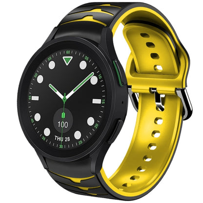 Bracelet de montre en silicone à texture incurvée, For Samsung Galaxy watch 5 Pro Golf Edition, For Samsung Galaxy watch 5 Golf Edition