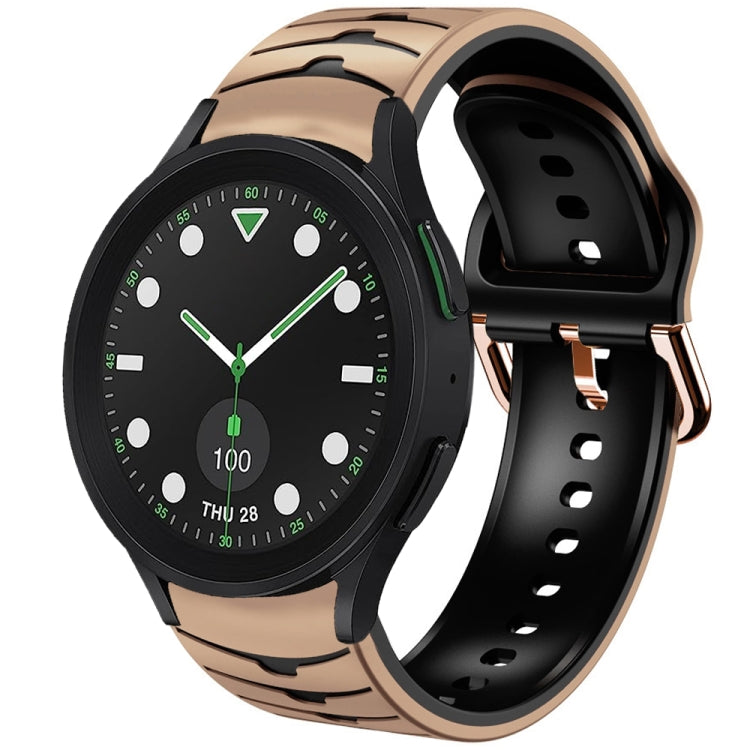 Bracelet de montre en silicone à texture incurvée, For Samsung Galaxy watch 5 Pro Golf Edition, For Samsung Galaxy watch 5 Golf Edition