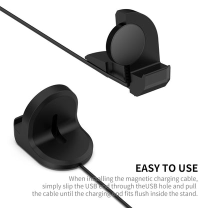 Pour Samsung Galaxy Watch6 / Watch6 Classic / Watch5 / Watch5 Pro JUNSUNMAY Support de chargeur en silicone Base antidérapante