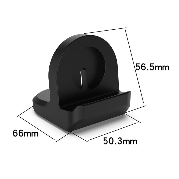 Pour Samsung Galaxy Watch6 / Watch6 Classic / Watch5 / Watch5 Pro JUNSUNMAY Support de chargeur en silicone Base antidérapante