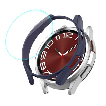 ENKAY Hat-Prince Boîtier PC rigide galvanisé + protecteur d'écran en verre 0,2 mm 9H, For Samsung Galaxy Watch6 Classic 47mm, For Samsung Galaxy Watch6 44mm, For Samsung Galaxy Watch6 40mm, For Samsung Galaxy Watch6 Classic 43mm