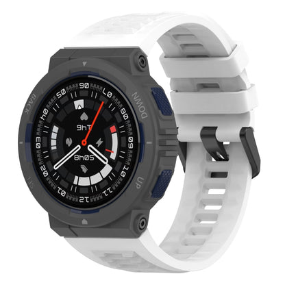 Bracelet de montre en silicone de couleur unie, For Amazfit Active Edge A2212